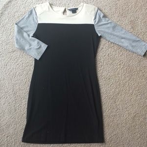 French Connection Color Block Dress